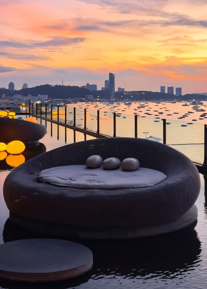 Drift in Pattaya: Sunset Views, Rooftop Relaxation & Ocean Vibes