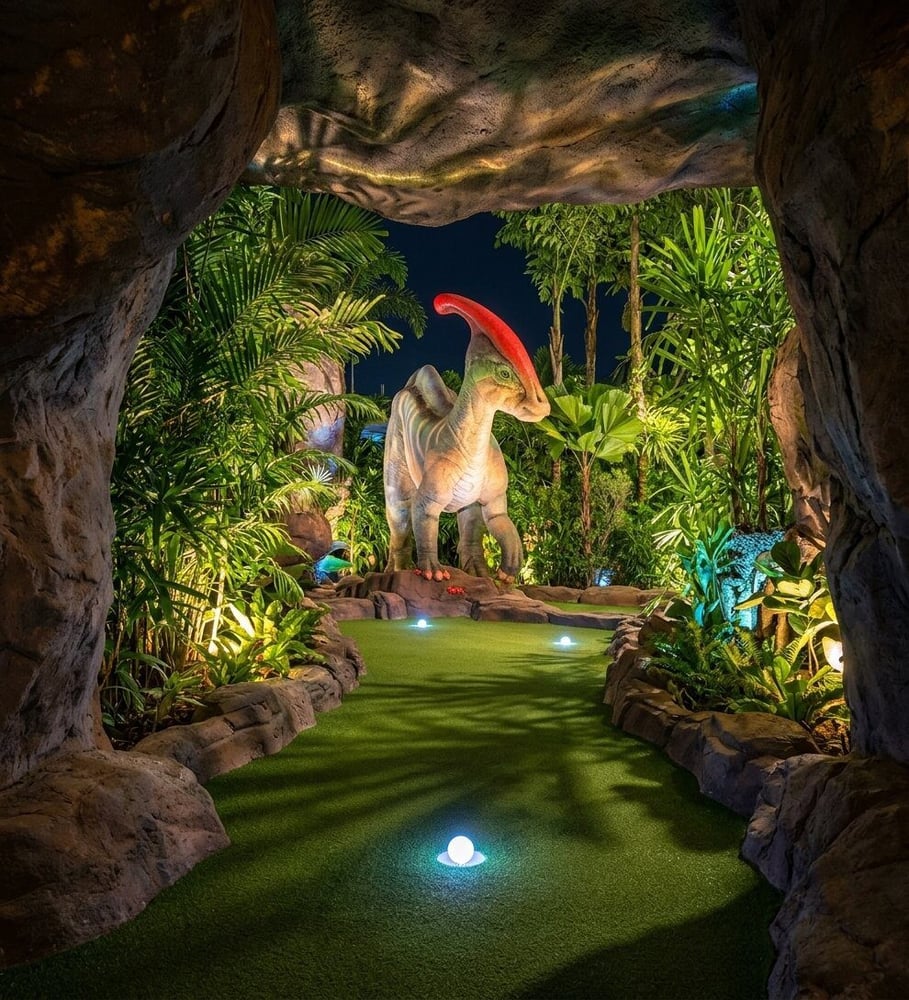 Dino Park Mini Golf & Restaurant in Phuket: Prehistoric Vibes, Mini Golf & Dining Fun