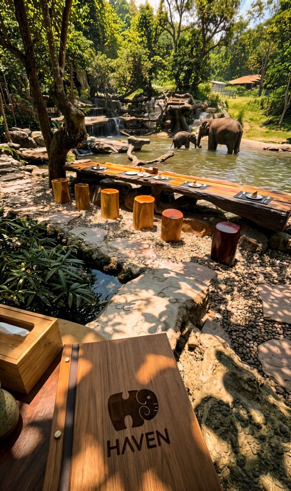 Haven Elephant Café & Restaurant in Koh Samui: Nature, Wildlife & Relaxation