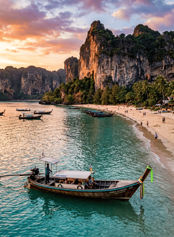 Ao Nang Beach in Krabi: Beachfront, Stunning & Tropical