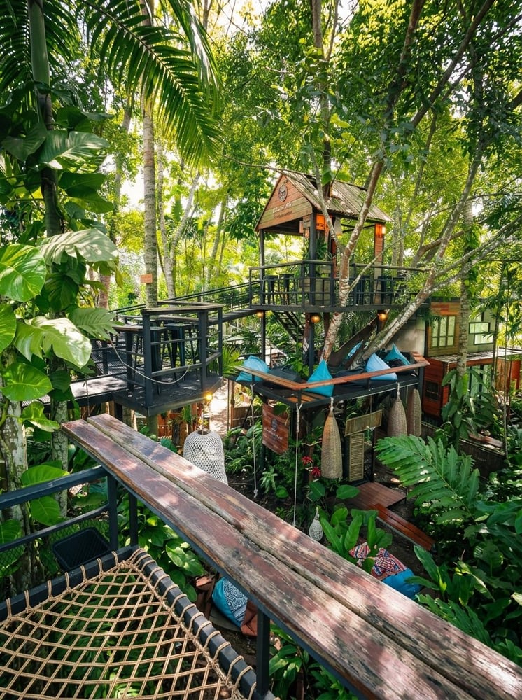 The Tree House Cafe in Krabi: Jungle Views, Riverside Vibes & Relaxing Escapes