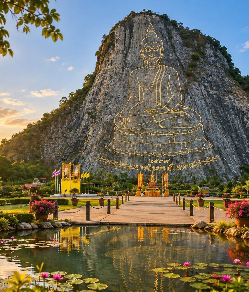 Buddha Mountain - Khao Chi Chan in Pattaya: Giant Buddha, Natural Beauty & Cultural Heritage